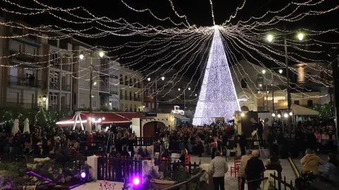 Navidad en la Plaza Nueva de Lucena (FOTO: archivo)