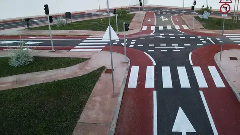 Parque Infantil de Tr&aacute;fico de Priego (FOTO: cedida)