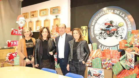 Presentaci&oacute;n de la 'Papanoelada Motera' de Lucena (FOTO: cedida)