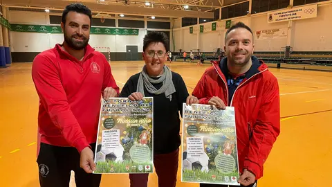 Presentaci&oacute;n del III Torneo Ben&eacute;fico de F&uacute;tbol Sala en Fuente-T&oacute;jar (FOTO: cedida)