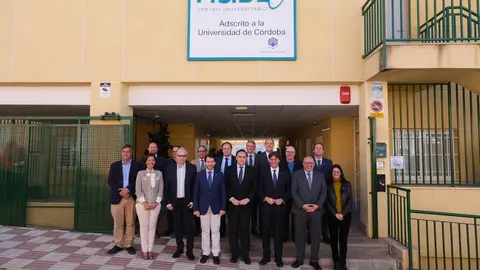 Encuentro de los rectores andaluces con el consejero de Universidad en Cabra (FOTO: cedida)