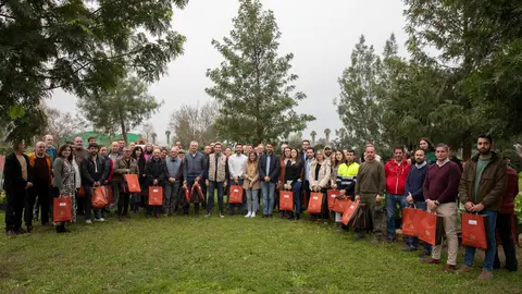 Jornada de entrega de semillas de variedades hortícolas a los municipios de la provincia (FOTO: cedida)