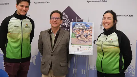 Presentaci&oacute;n del II Duatlón de Menores 'Ciudad de Cabra' (FOTO: cedida)