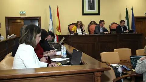 Pleno ordinario del mes de marzo en el Ayuntamiento de Lucena (FOTO: cedida)