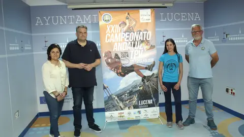 Presentaci&oacute;n del XXIII Campeonato Andaluz de TPV en Espeleolog&iacute;a en Lucena (FOTO: cedida)