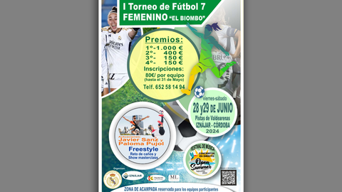 I Torneo de F&uacute;tbol 7 Femenino 'El Biombo', en Izn&aacute;jar