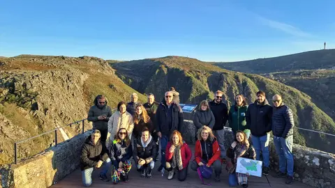 Visita a un geoparque portugu&eacute;s por una delegaci&oacute;n del GDR Subb&eacute;tica (FOTO: archivo)