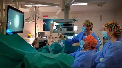Nueva técnica para el tratamiento de la hiperplasia benigna de próstata en el Hospital Infanta Margarita de Cabra (FOTO: cedida)