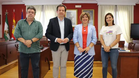 Visita del GDR Subb&eacute;tica a Benamej&iacute; (FOTO: cedida)