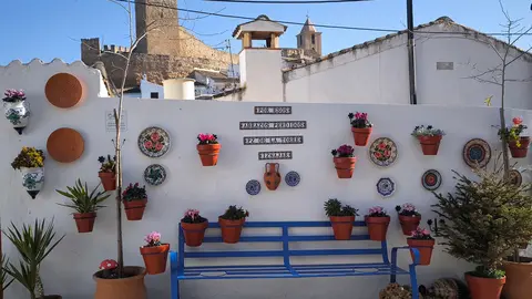 'Banco de los abrazos', en Izn&aacute;jar (FOTO: cedida)