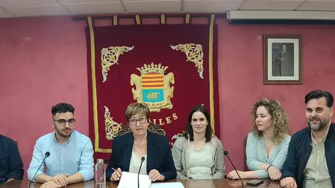 Equipo de Gobierno en el Ayuntamiento de Moriles (FOTO: cedida)