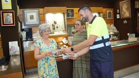 Campaña de recogida de cartón comercial en Lucena (FOTO: cedida)
