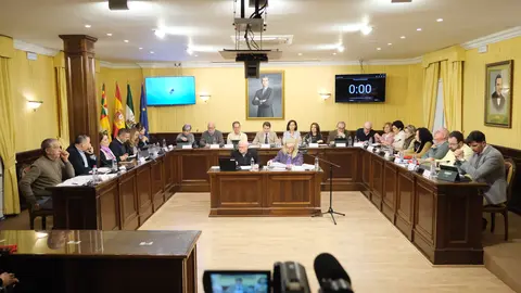 Sesi&oacute;n plenaria en el Ayuntamiento de Cabra (FOTO: cedida)