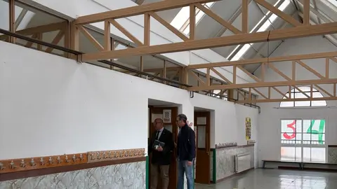 Obras de reforma integral del m&oacute;dulo de Infantil del CEIP 'Fuente del Moral' (FOTO: cedida)