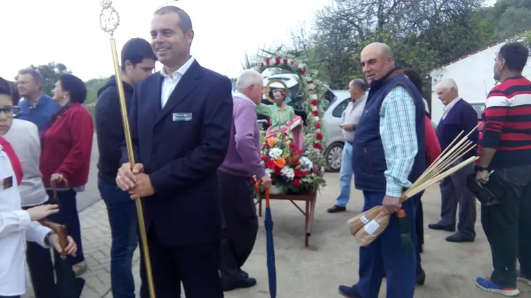 Romer&iacute;a de San Marcos, en la aldea iznaje&ntilde;a de Las Chozas (FOTO: cedida)