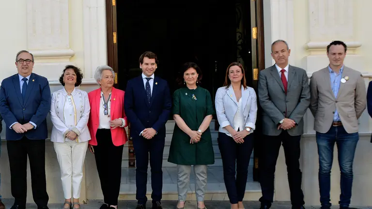 Visita institucional de Carmen Calvo al Ayuntamiento de Cabra (FOTO: Manuel Gonz&aacute;lez Dur&aacute;n)