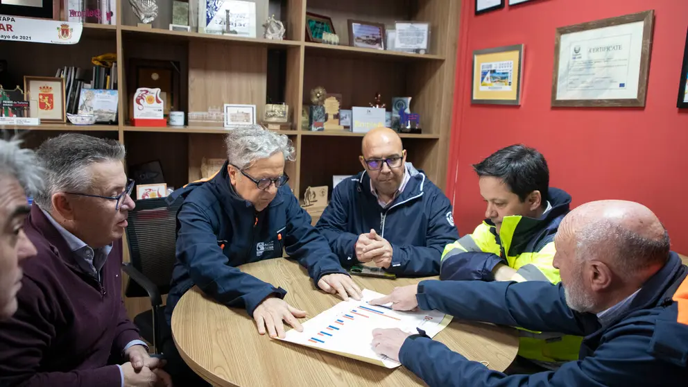 Izn&aacute;jar acoge una nueva reuni&oacute;n de coordinaci&oacute;n sobre la restricci&oacute;n de consumo de agua potable tras el temporal (FOTO: cedida)