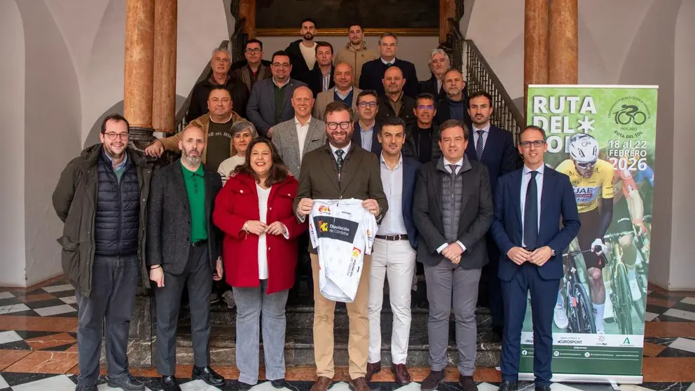 Presentaci&oacute;n de la Vuelta Ciclista Andaluc&iacute;a 2026 en la Diputaci&oacute;n de C&oacute;rdoba (FOTO: cedida)