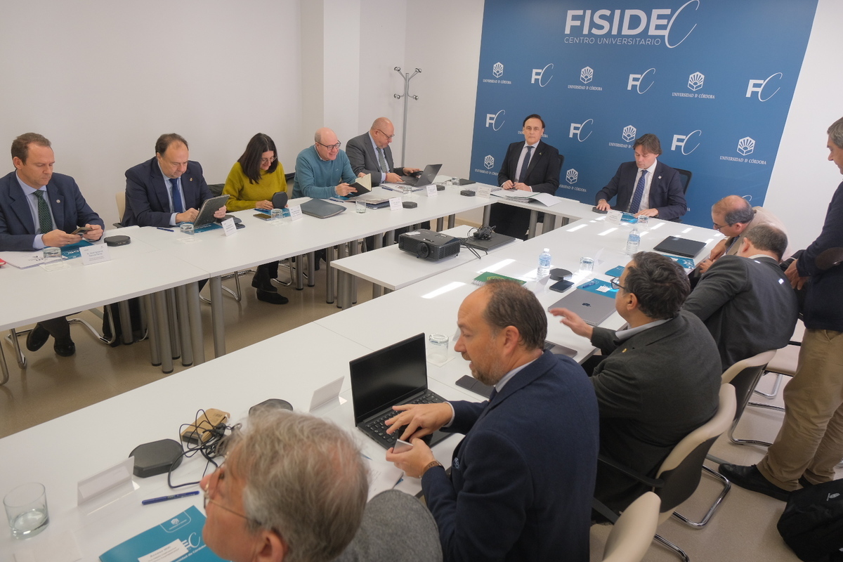 Encuentro de los rectores andaluces con el consejero de Universidad en Cabra (FOTO: cedida)