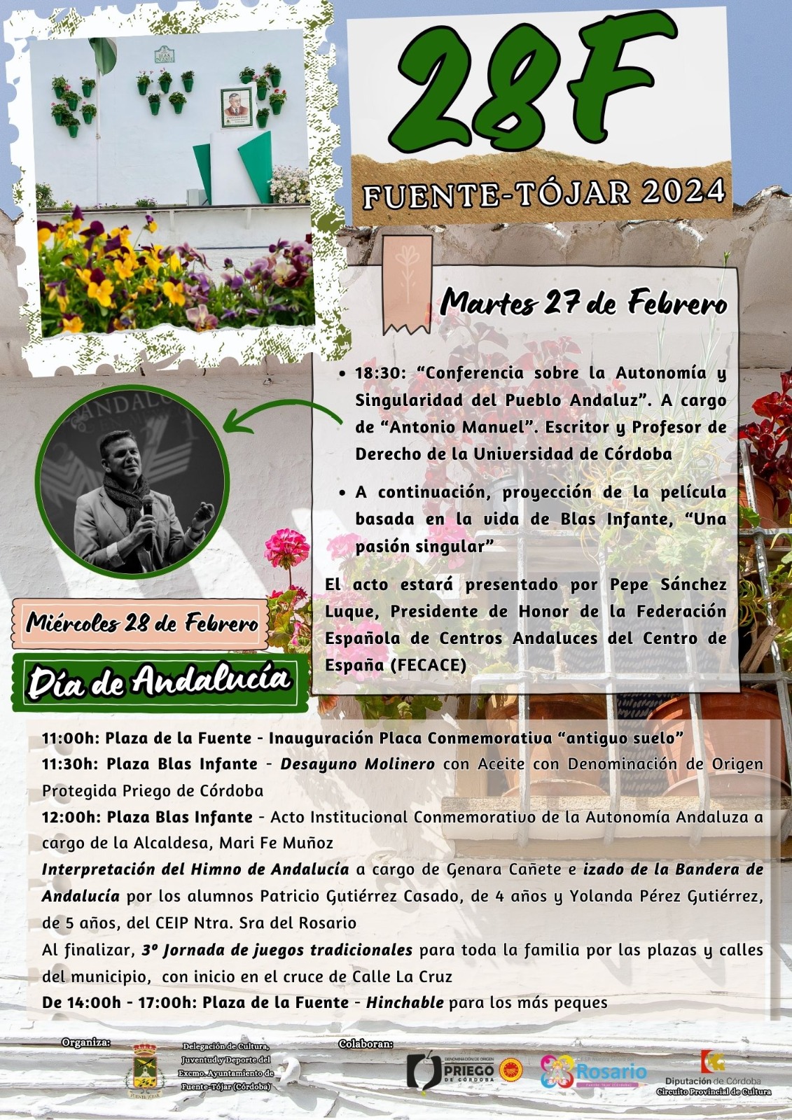 Actividades con motivo del Día de Andalucía en Fuente-Tójar