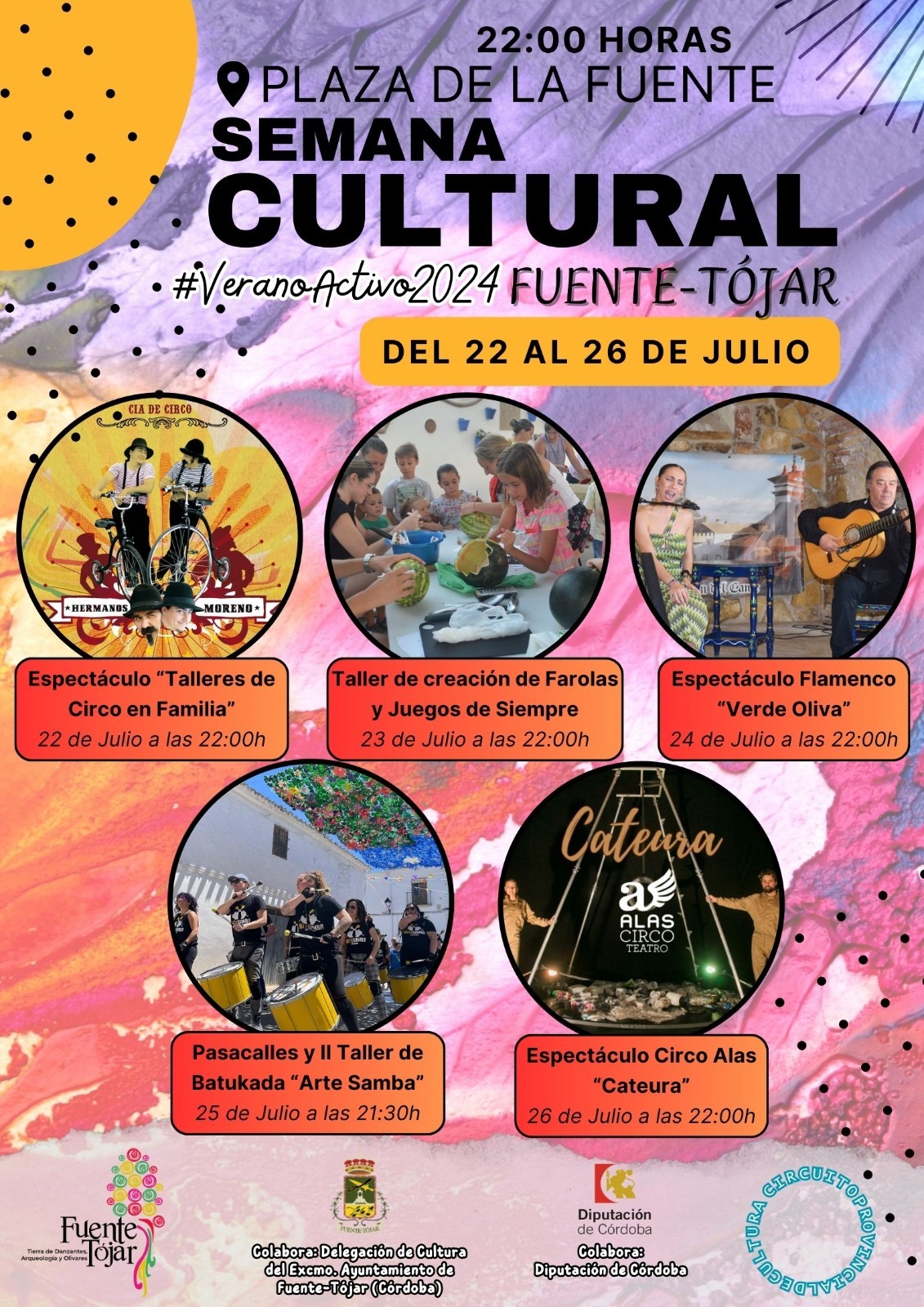 CARTEL SEMANA CULTURAL FUENTE-TÓJAR 2024