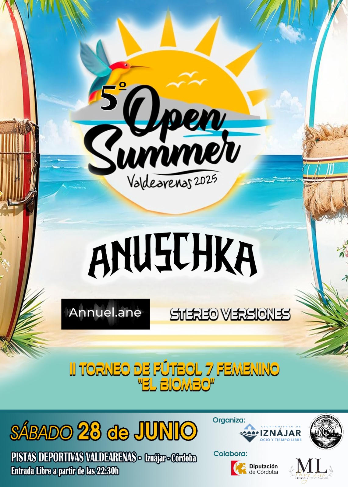 Cartel 'Open Summer' 2025